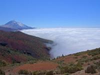 Wolkenmeer und Pico del Teide (3718m) - Cumbre Dorsal